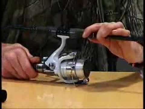 Shimano FX4000RA rear drag fishing reel take apart and service 