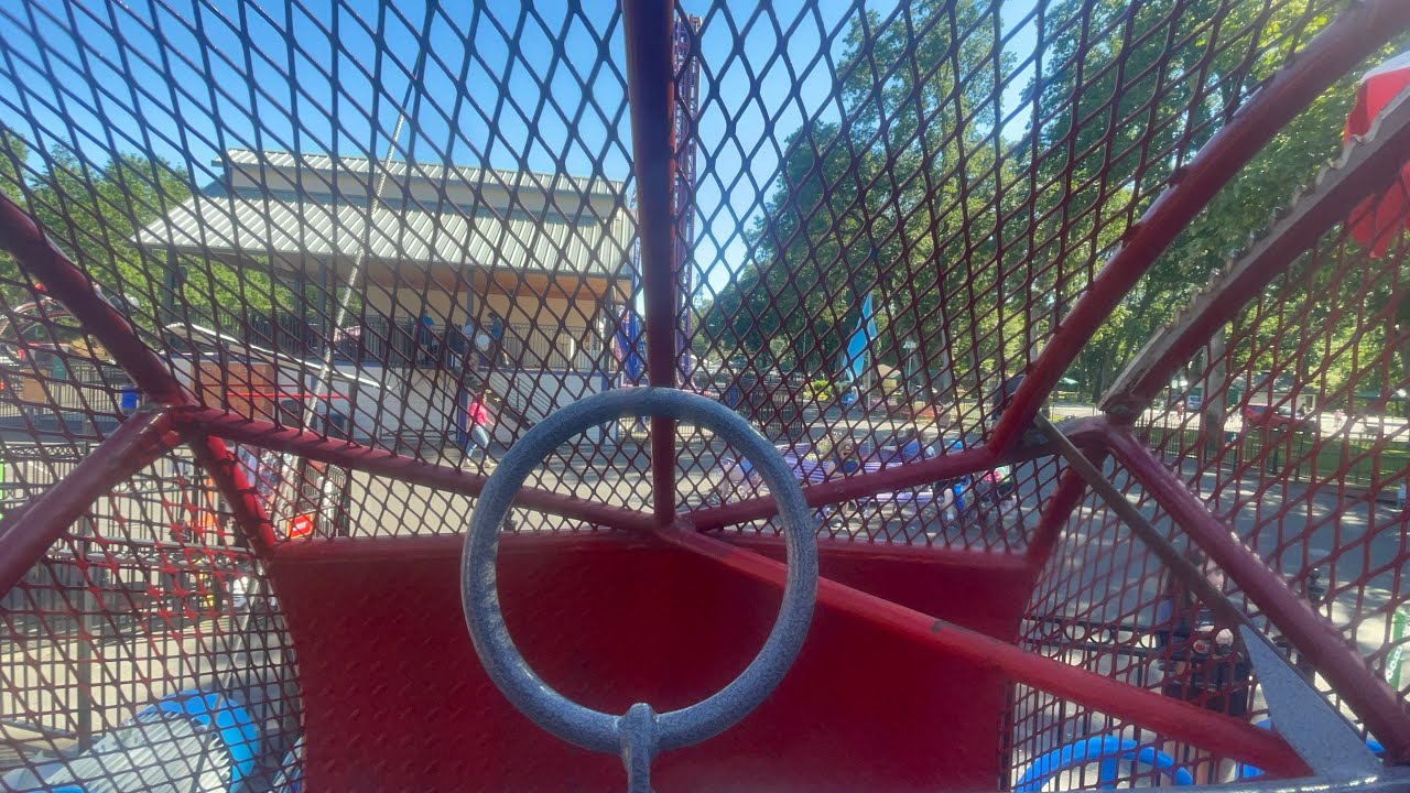 Rock-O-Plane On-Ride POV at Oaks Amusement Park Portland OR