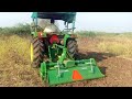 Rotovator with John Deere Tractor | rotary tiller | Kongunad Tractors