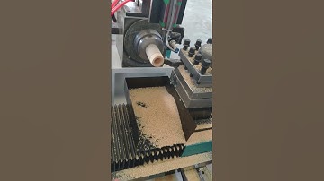 CNC Wood lathe wooden cup processing#woodlathe