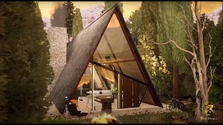 Twinmotion 2021 | Triangle house design
