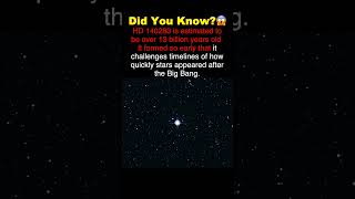 Meet the Star That Witnessed the Big Bang 🎇⏳ #space #sciencefacts #astronomy #spaceshorts  #universe