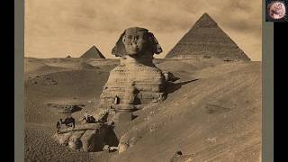 The very first photos of the Egyptian pyramids of the 18th and 19th centuries