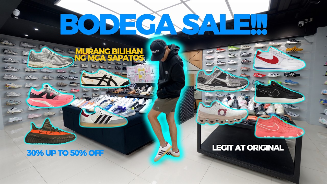 MURANG BILIHAN NG SAPATOS! New Balance & Nike Steals Below SRP! Sneaker Sale Philippines