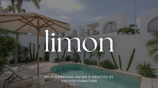 Limon Villa | Mediterranean-haven & Greeted by Vintage Furniture