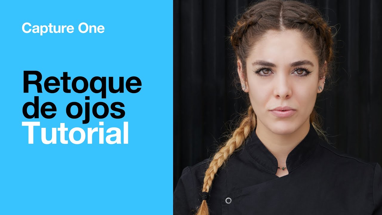 RETOQUE de retrato en CAPTURE ONE. ¿Cómo reducir ojeras? 👉 Trucos