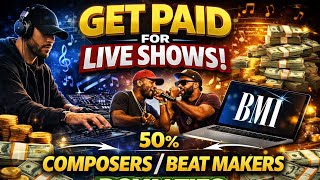 Beat Maker / Composer Gets Paid 50% from Live Shows Royalties Breakdown Explained 
