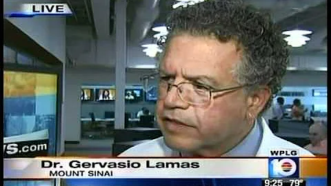 Dr. Gervasio Lamas discusses heart disease with WP...