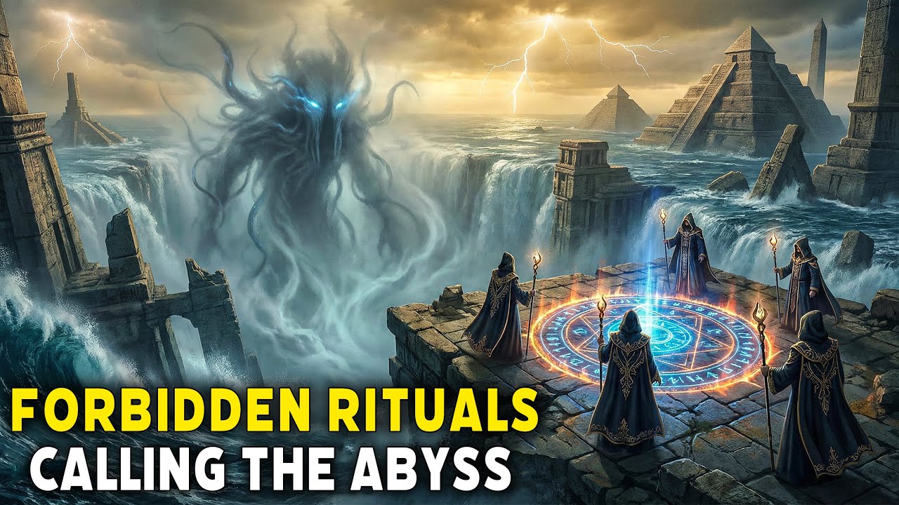 The Forbidden Rituals of Atlantis — Were They Calling to The Abyss? | History for Sleep