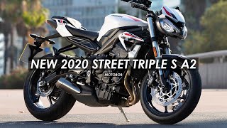 New 2020 Triumph Street Triple S A2 Announced