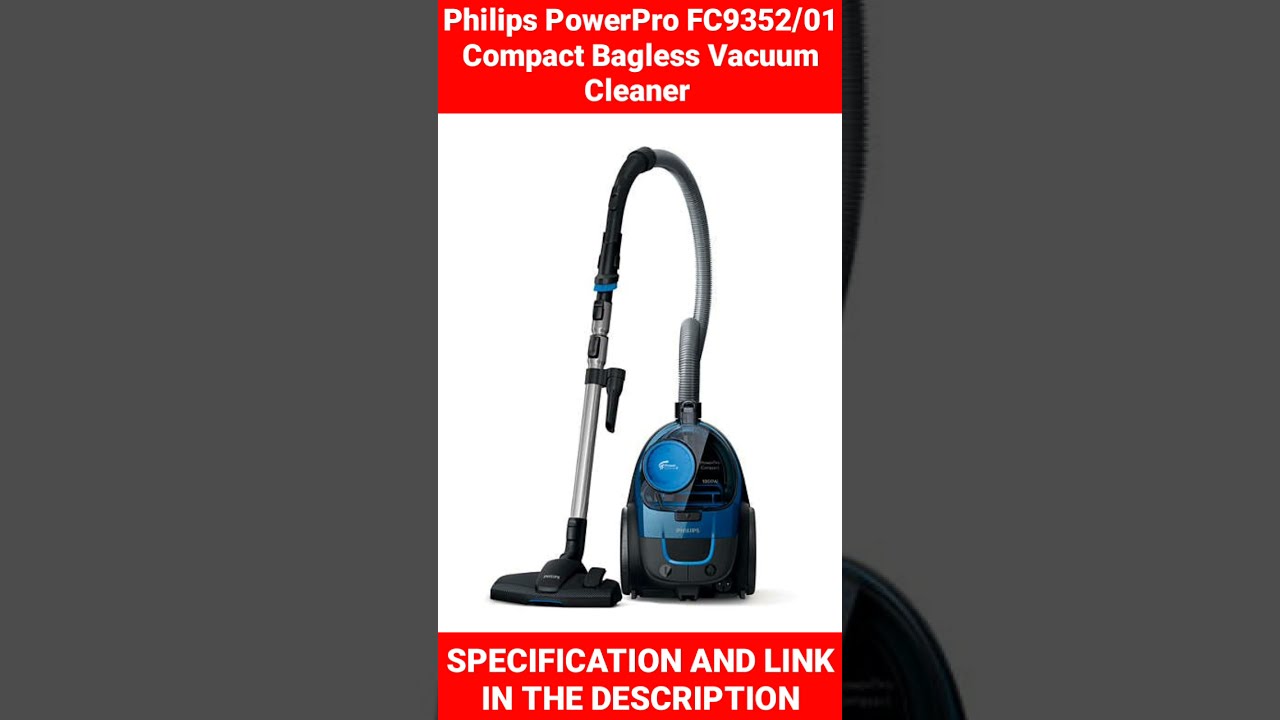 Philips PowerPro FC9352/01 Compact Bagless Vacuum Cleaner (Blue) 