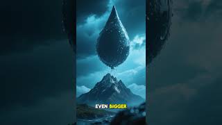 What If One Giant Raindrop Hit Earth #crazyfacts #facts #shorts