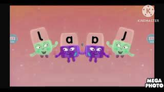 Alphablocks theme song in low voice