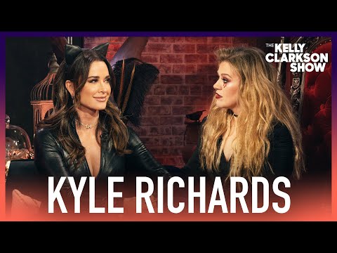 Kyle Richards Invites Kelly Clarkson To Her IRL Haunted House