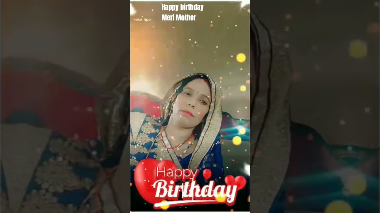 Happy birthday my dear mother 💞💯💫