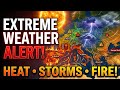 Extreme Weather Alert: Heatwaves, Storms &amp; Fire Risks Hit Europe!