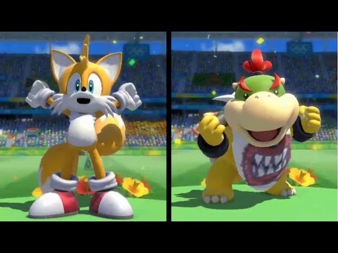 Mario And Sonic At The Rio 2016 Olympic Games Wii U All Character Victory Animations