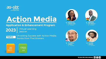 Action Media: Application and Enhancement program Session Two