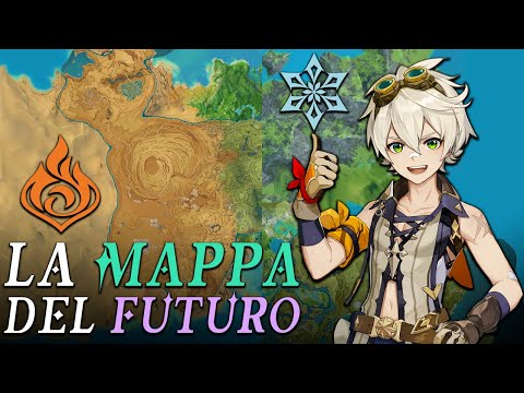 La MAPPA del FUTURO (Natlan, Snezhnaya e...) | Genshin Impact [ITA]