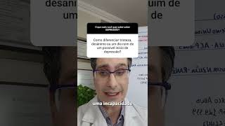 Tristeza, Desânimo ou DEPRESSÃO: Qual é a DIFERENÇA?