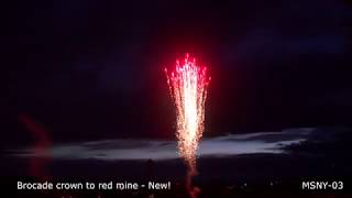 MSNY-03 Brocade crown to red mine