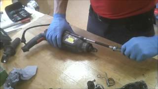 Bosch Hammer drill GBH 2-26 DRE disassemble