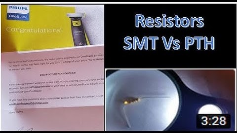Resistors (smt vs Through hole)