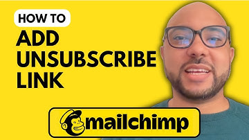 How to Add an Unsubscribe Link in Mailchimp