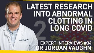 The Latest Research into Abnormal Clotting in Long Covid | With Dr Jordan Vaughn