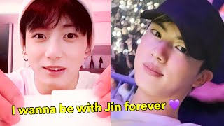 Jungkook revealed he wanna be with Jin forever (JK birthday 2023)