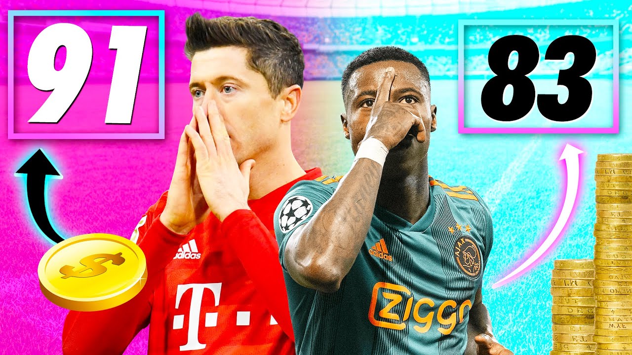 Montando time só que o PREÇO dos jogadores é o OVERALL