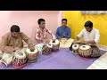 Jhaptaal tabla vadan by hemant kirkire  students of kirkire music classes     