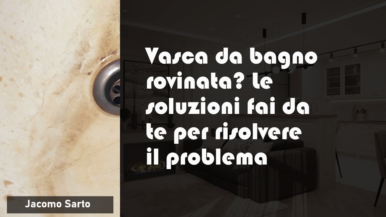 Come verniciare una vasca da bagno rovinata 