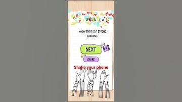 level 52 brain test walkthrough which building is the strongest