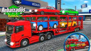 I FOUND A SECRET CAR CARRIER TRUCK in REBAIXADOS ELITE BRASIL screenshot 4