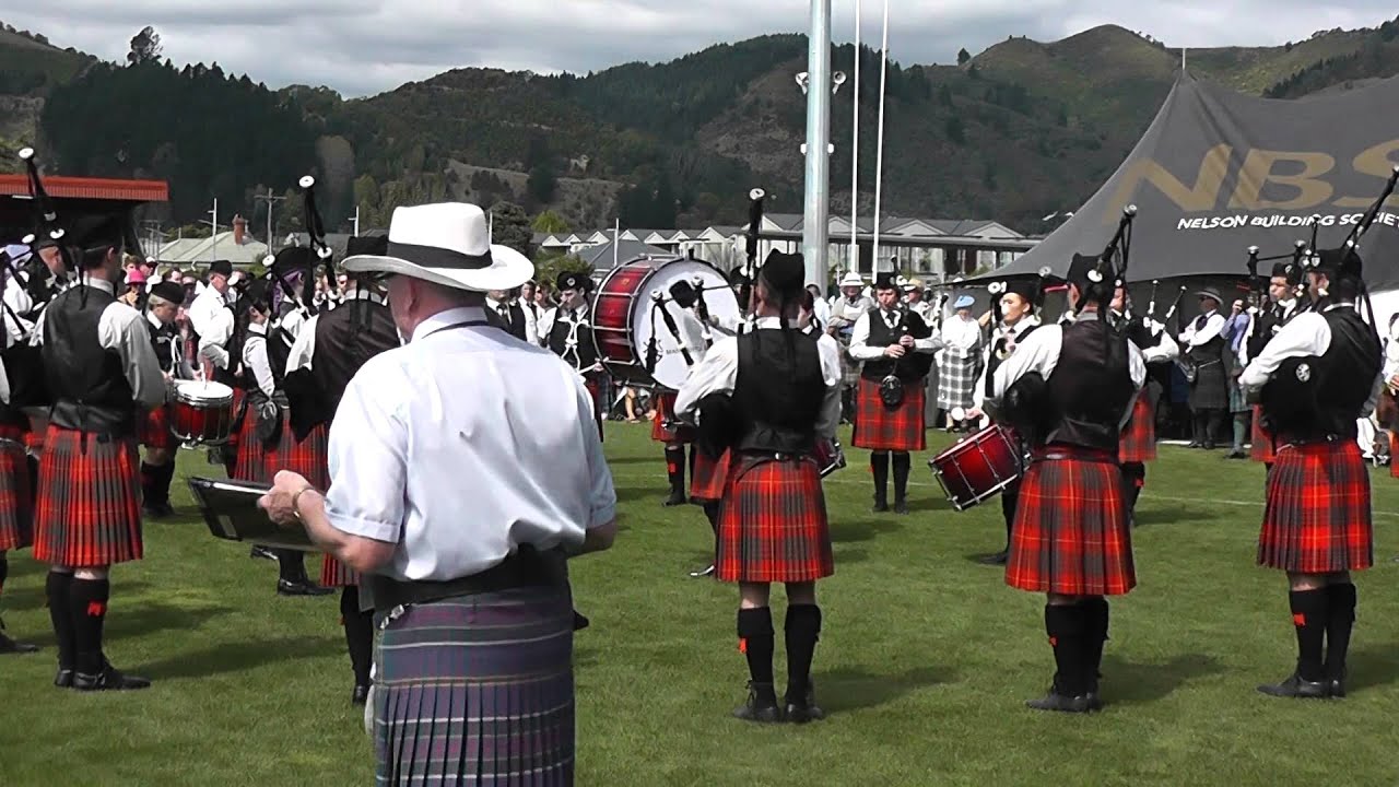 Manawatu Scottish Pipe Band Set 2015 NZ Nationals YouTube