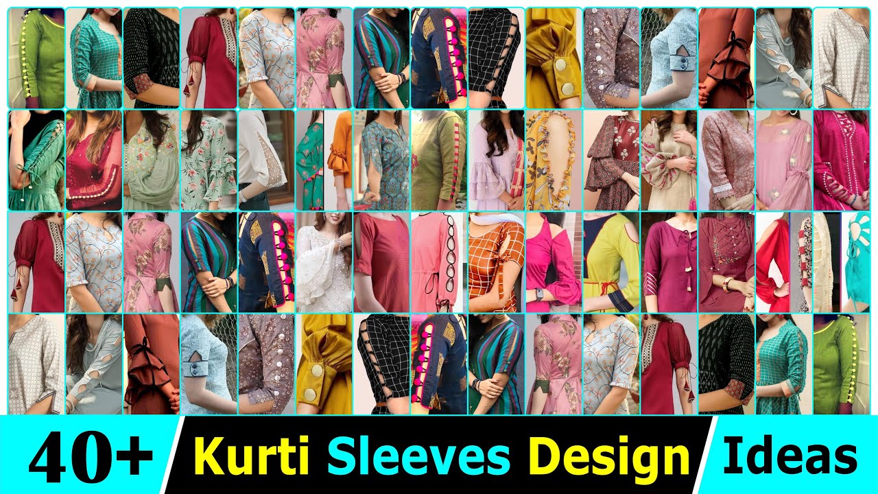 Kurti Sleeves Design Sleeves Designs For Dresses, Kurta Neck Design, Sleeve  Designs, Dress N… | Sleeves designs for dresses, Designs for dresses, Long kurti  designs