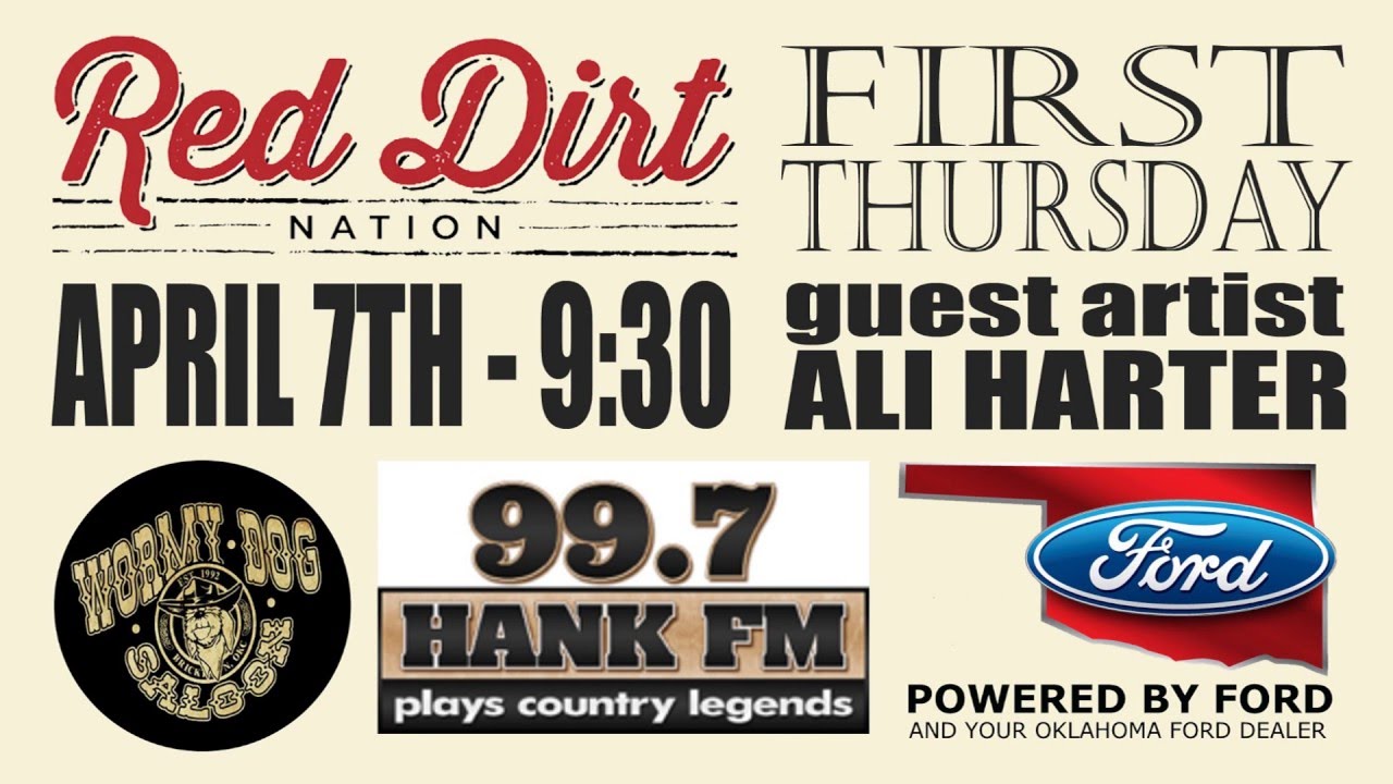 Red Dirt Nation - First Thursday at The Wormy Dog Saloon - April 7th
