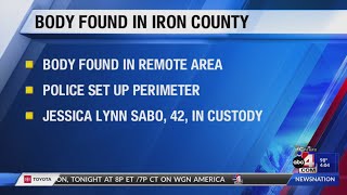Body found in Iron County - suspect detained