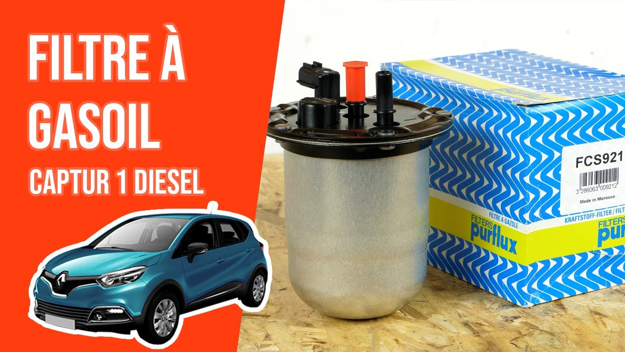 changer-facilement-le-filtre-gasoil-captur-1-1-5-dci-youtube