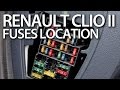 Renault Laguna Fuse Box Location