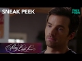 Pretty Little Liars | Season 7, Episode 15 Sneak Peek: Ezra Frustrated on the Phone | Freeform