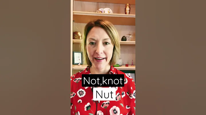 How to Pronounce NUT & NOT - #SHORTS Quick English Pronunciation Mini Lesson