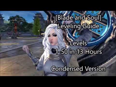 Blade And Soul Leveling Guide 1 50 In 13 Hours Youtube