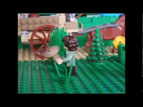 Lego Hobbit Walking Test