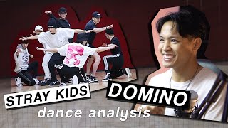HIDDEN GEMS IN DOMINO 🎲?! | Choreographer's Analysis of STRAY KIDS - DOMINO | Dancer Reacts