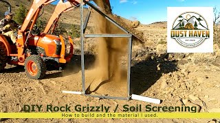 DIY Soil Strainer (Rock Strainer, Rock Grizzly)
