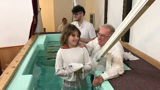 Julie Collins baptism