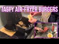 Tasty Air Fryer Burger Patties! Very Easy and Yummy!