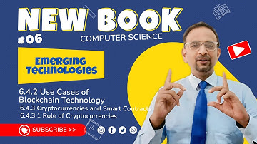 Unit 6 | Use Cases | Cryptocurrencies & Smart Contracts using Blockchain | ICS-1 Computer 2025 PCTB